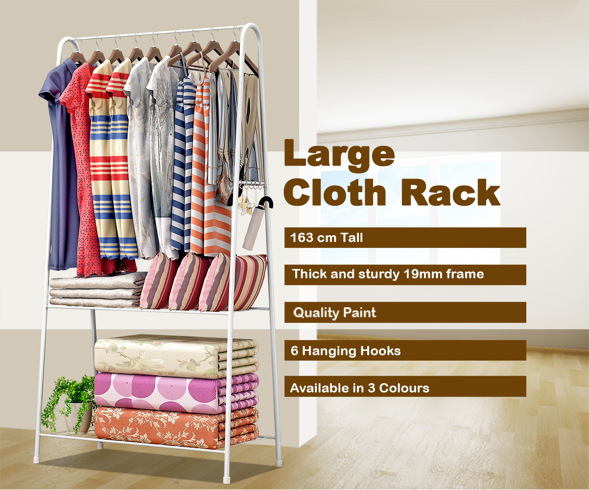 square cloth rack