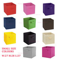 Foldable Folding Storage Cube Storage Box Bookcase Fabric Cube Toy Organiser 