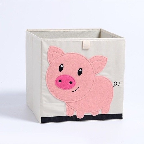 Foldable Folding Kids Storage Cube Storage Box Bookcase Cube Toy Organiser