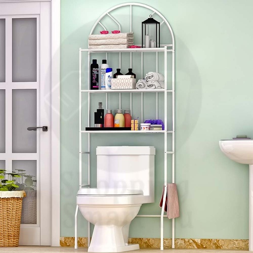 3 Tier Storage Rack Over Toilet/Bathroom/Laundry/Washing Machine Towel Shelf